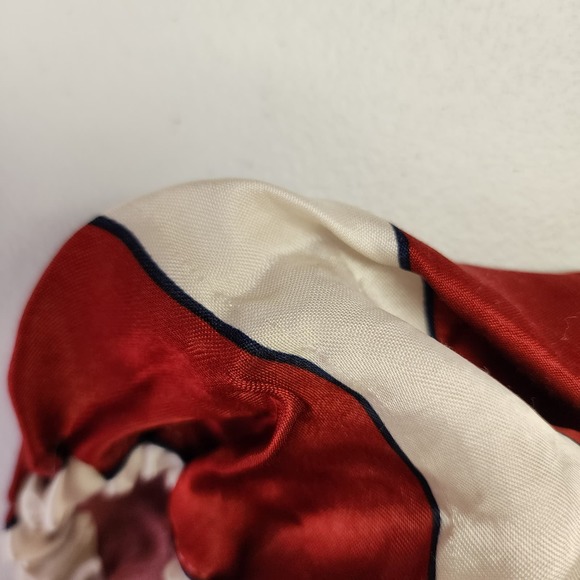 Anthropologie Maeve Maria Balloon Sleeve Striped Satin Blouse Size 6 NWT - Picture 8 of 9